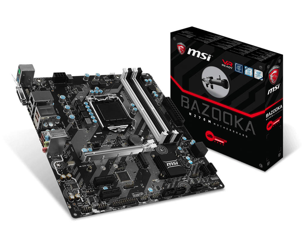 MSI H270M Bazooka - Motherboard Specifications On MotherboardDB MSI H270M Bazooka - Motherboard Specifications On MotherboardDB